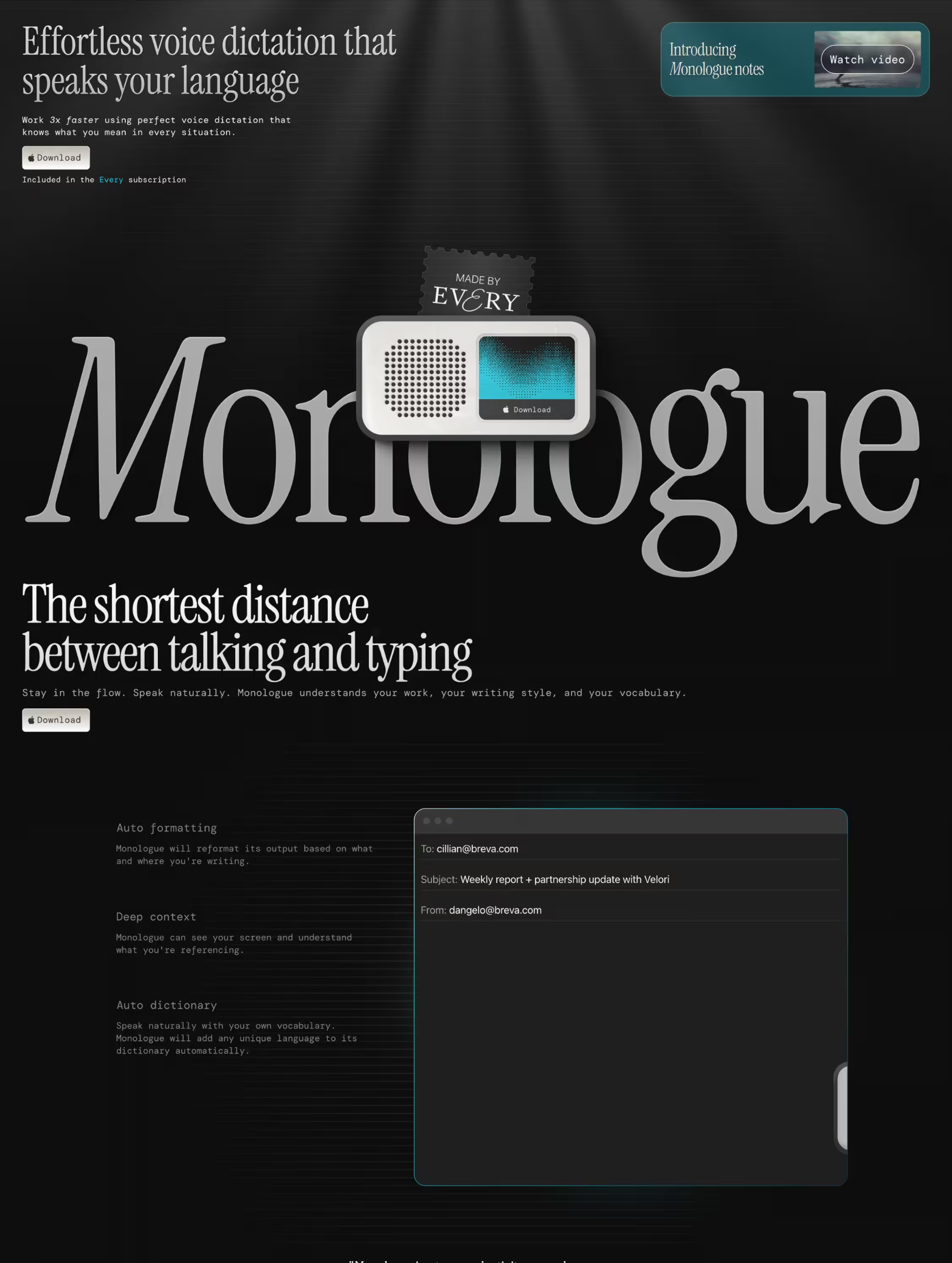 Monologue