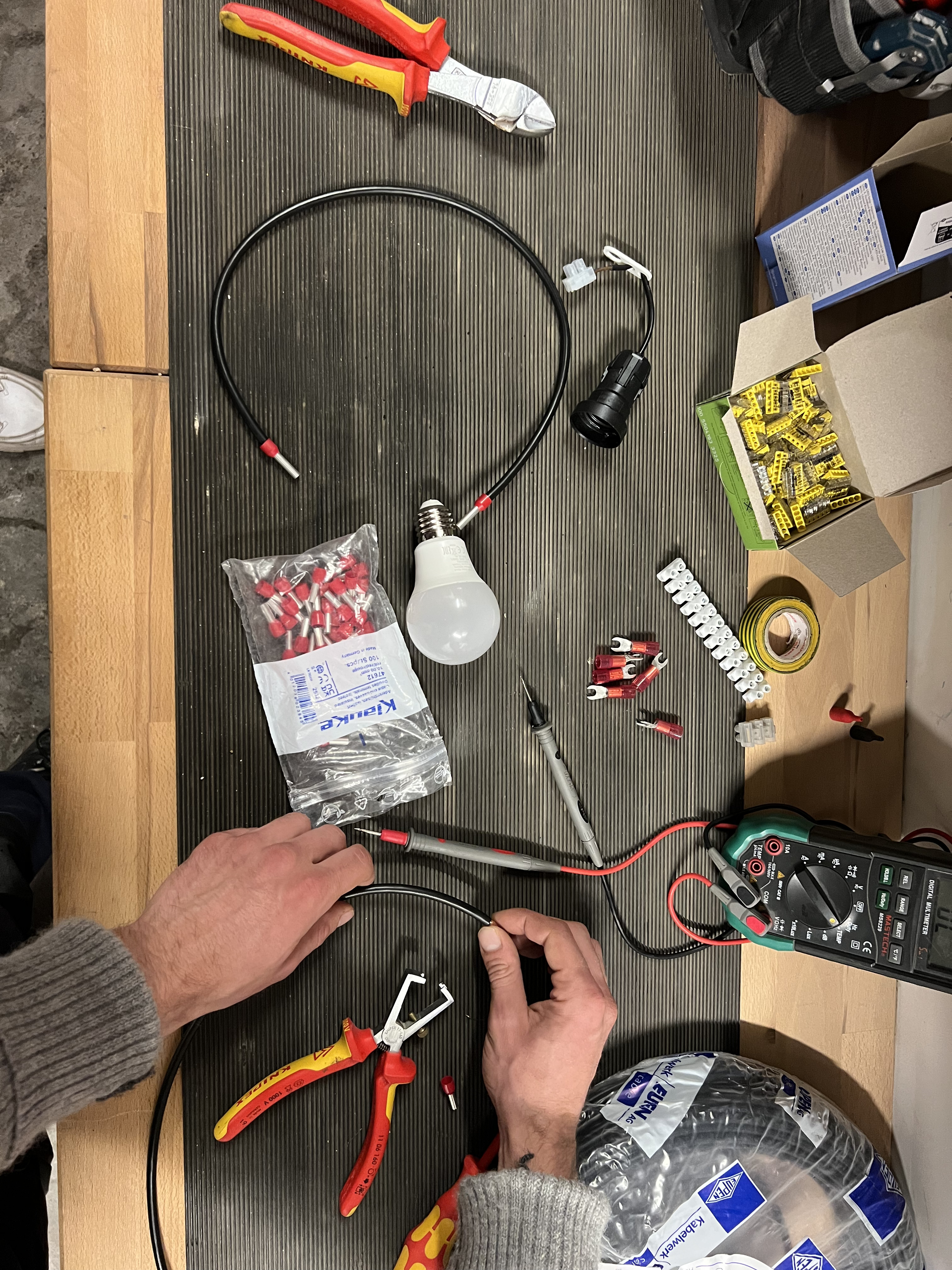 Moderne Hausverdrahtung