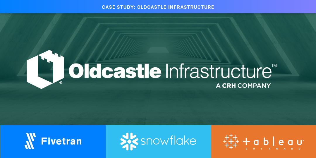 Oldcastle Infrastructure Migrates On-Prem Data to the Cloud With Fivetran