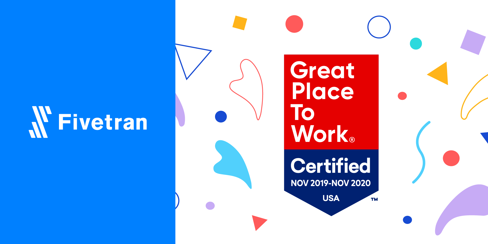 Fivetran Earns “Great Place to Work” Certification