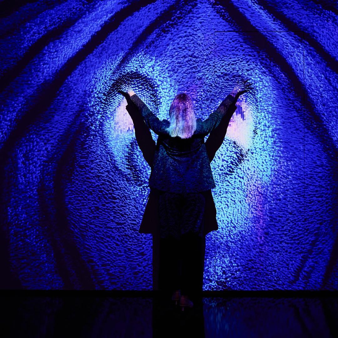 Blue Visions of an Iridescent Soul