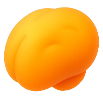 3D Gehirn Icon