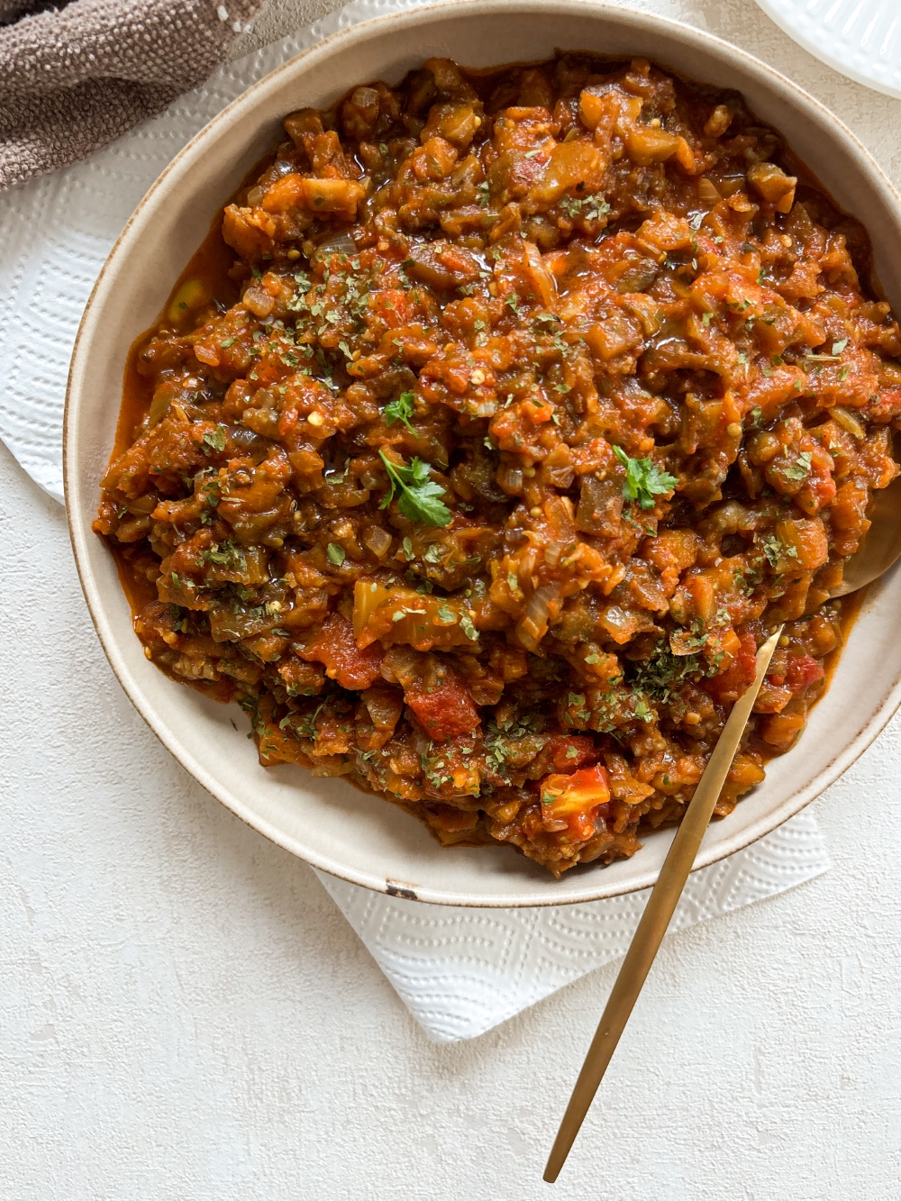 Baingan Bharta - Indian Eggplant Dish - Baingan bharta 