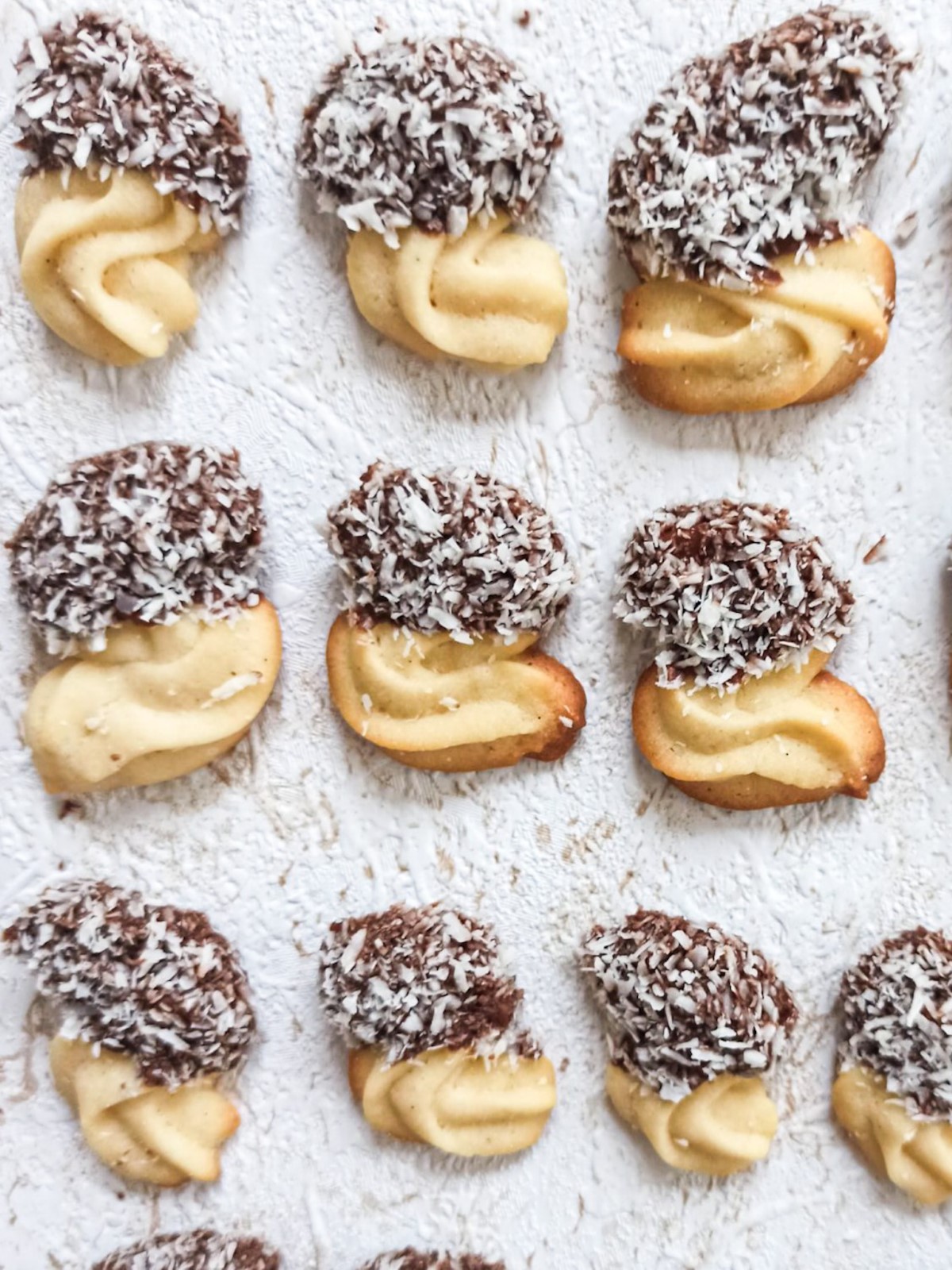 Butter Cookies with Chocolate - alt