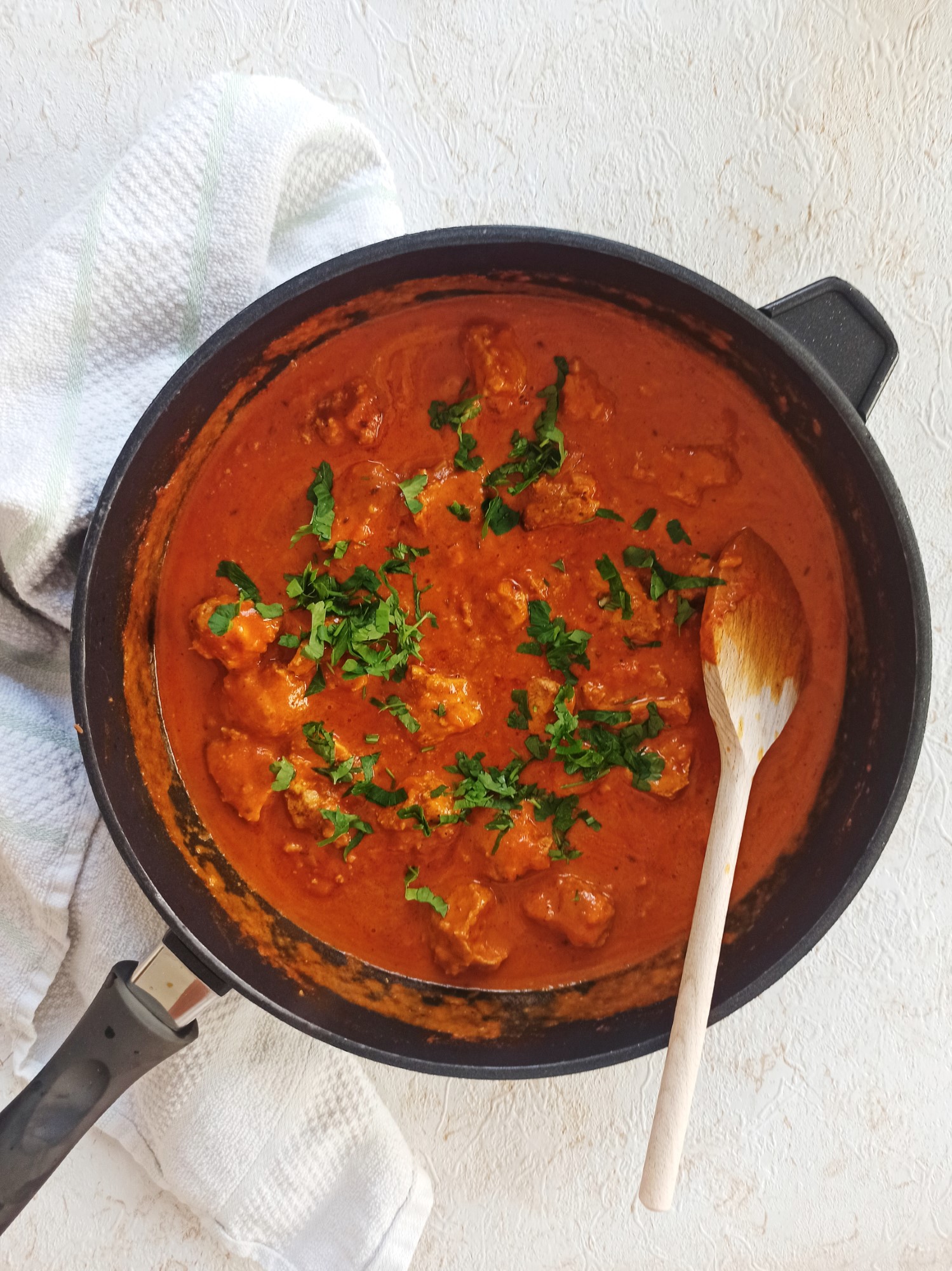 Indijski maslen piščanec  - Title of the Recipe