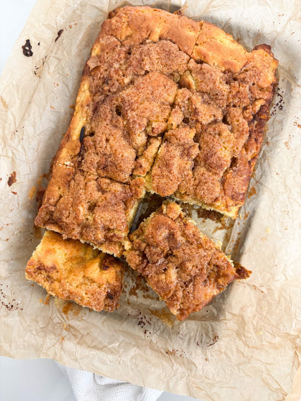 Zimtzucker-Apfelkuchen - Cinnamon sugar apple cake 