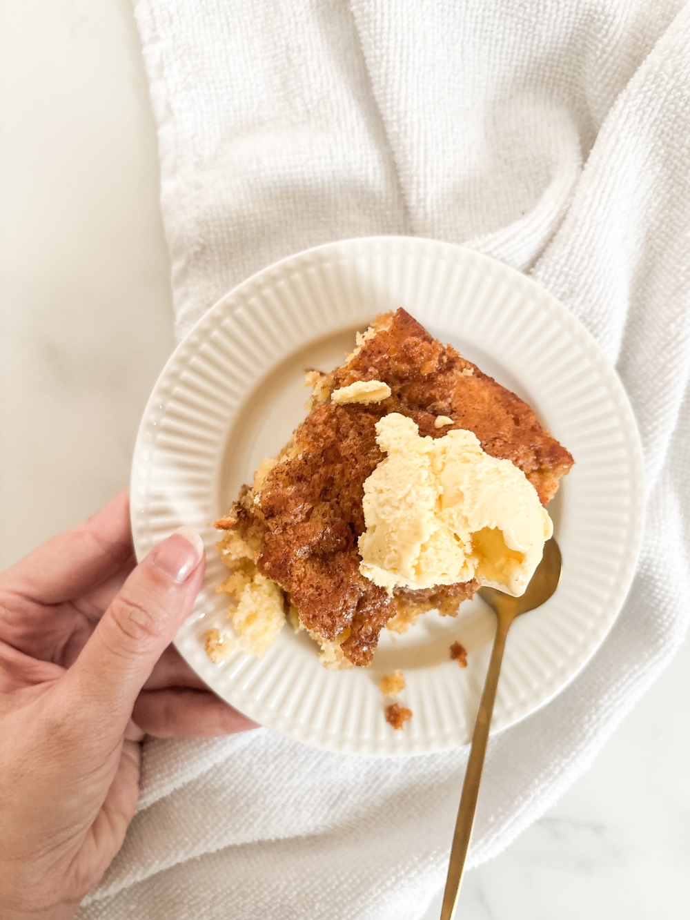 Zimtzucker-Apfelkuchen - alt