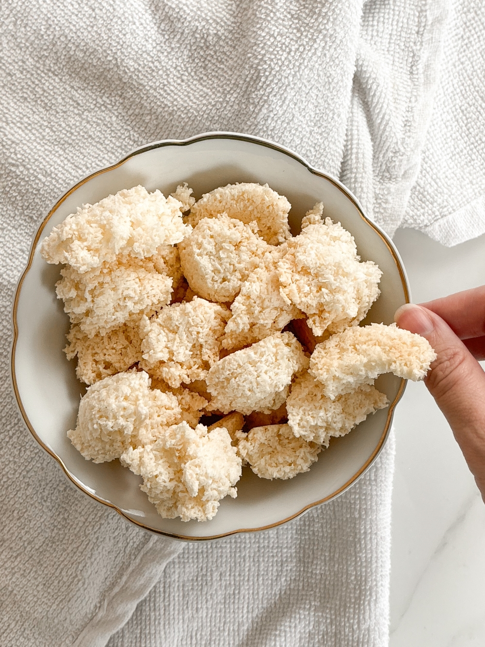 Coconut Meringue Cookies  - alt