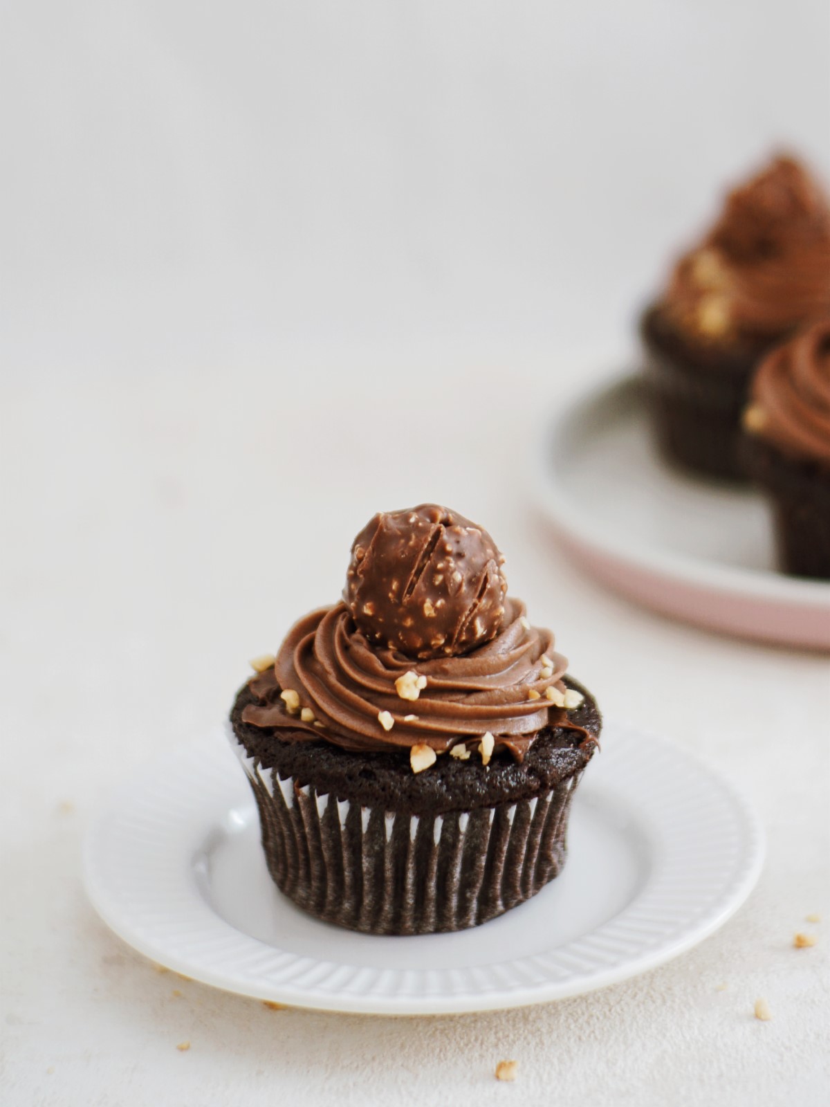Ferrero Rocher Cupcakes - Title of the Recipe