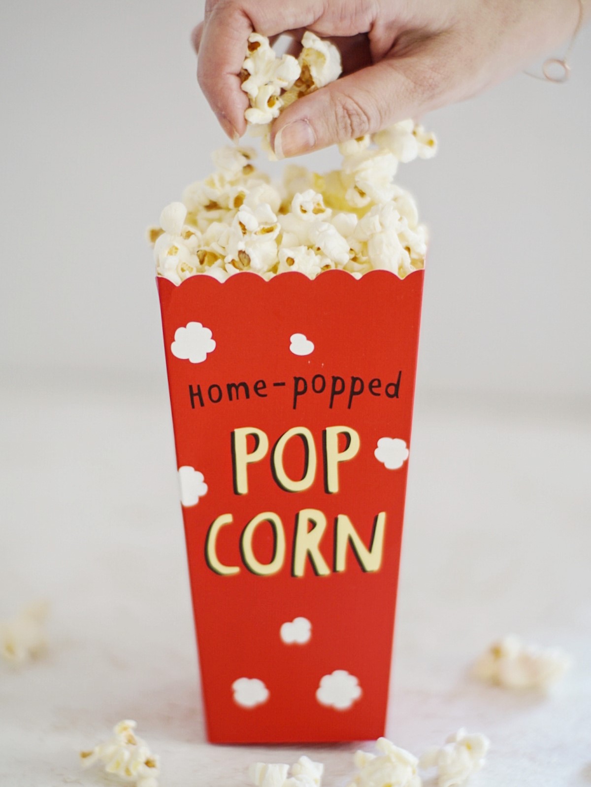 Hausgemachtes Popcorn - alt