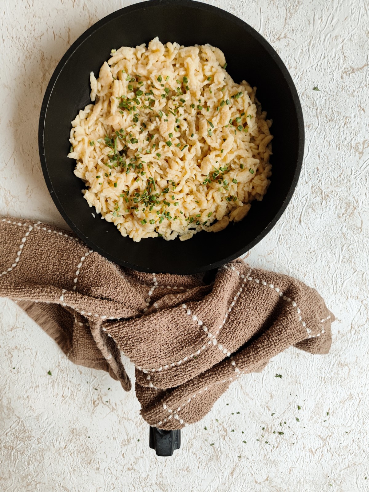 Hausgemachte Spätzle (Eiernudeln) - alt