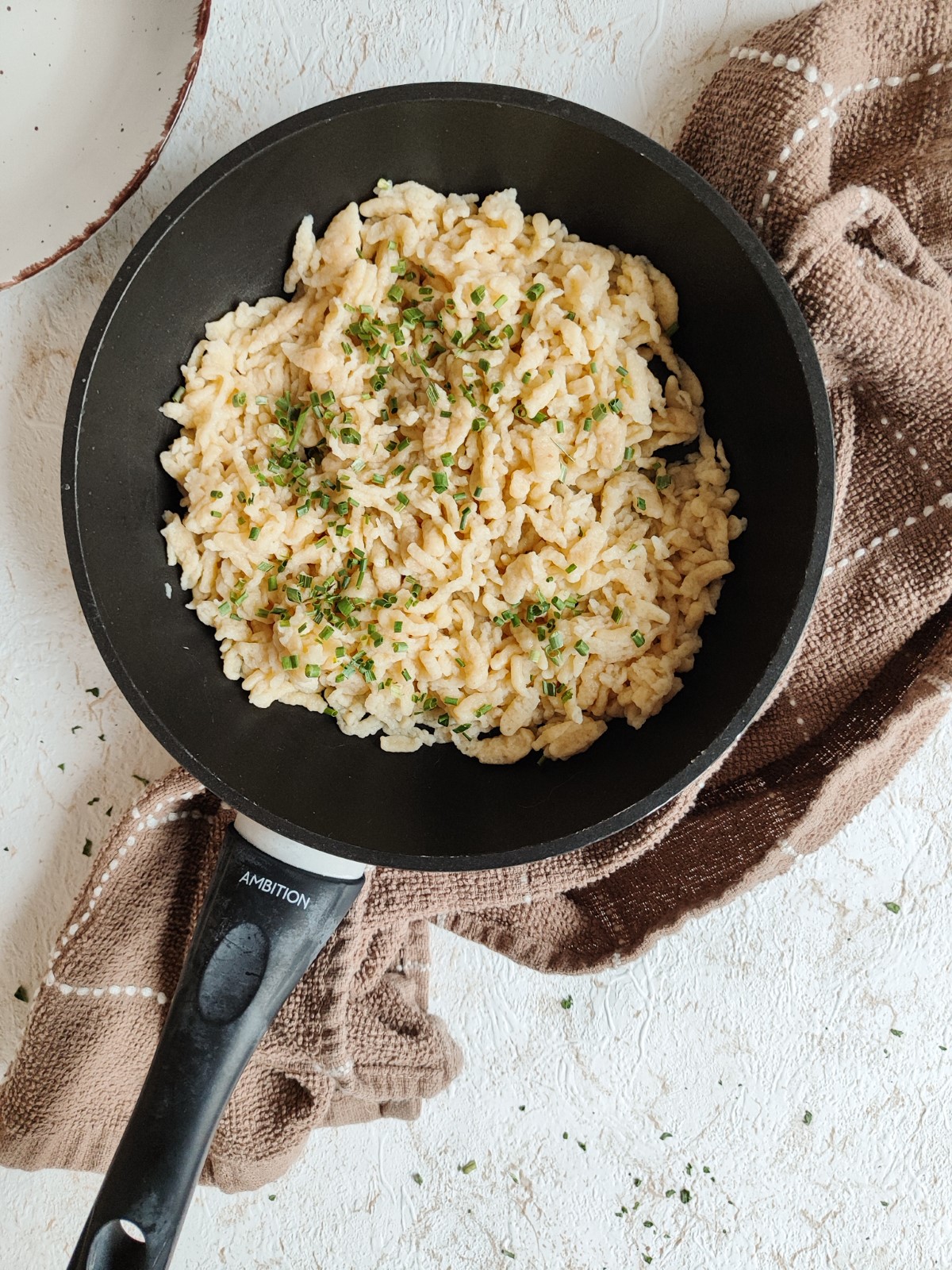 Hausgemachte Spätzle (Eiernudeln) - Title of the Recipe