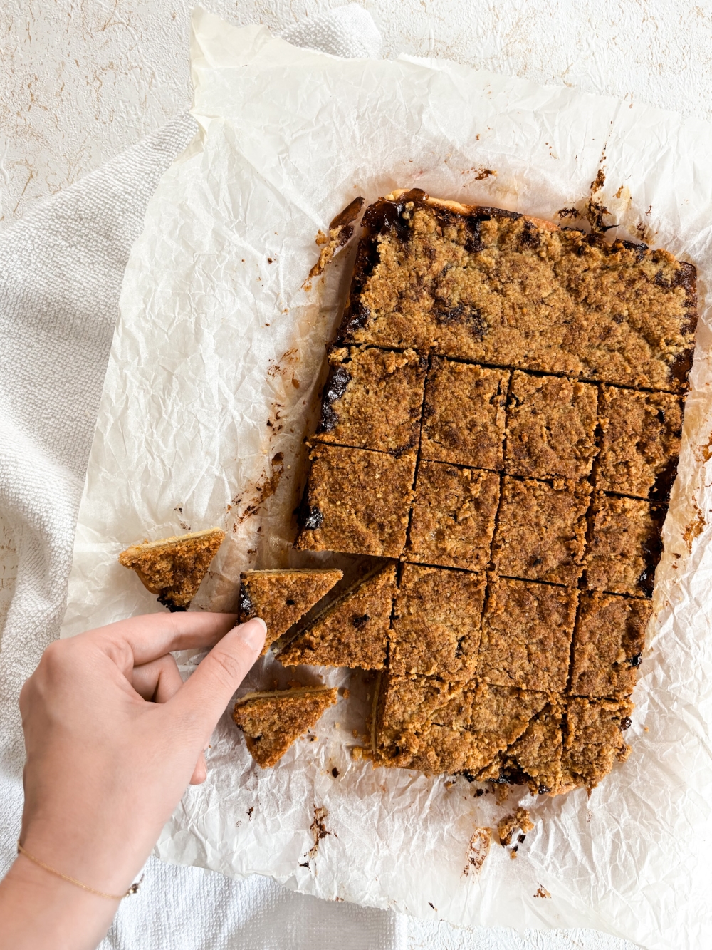 Nussecken - German Nut Corners - Nussecken