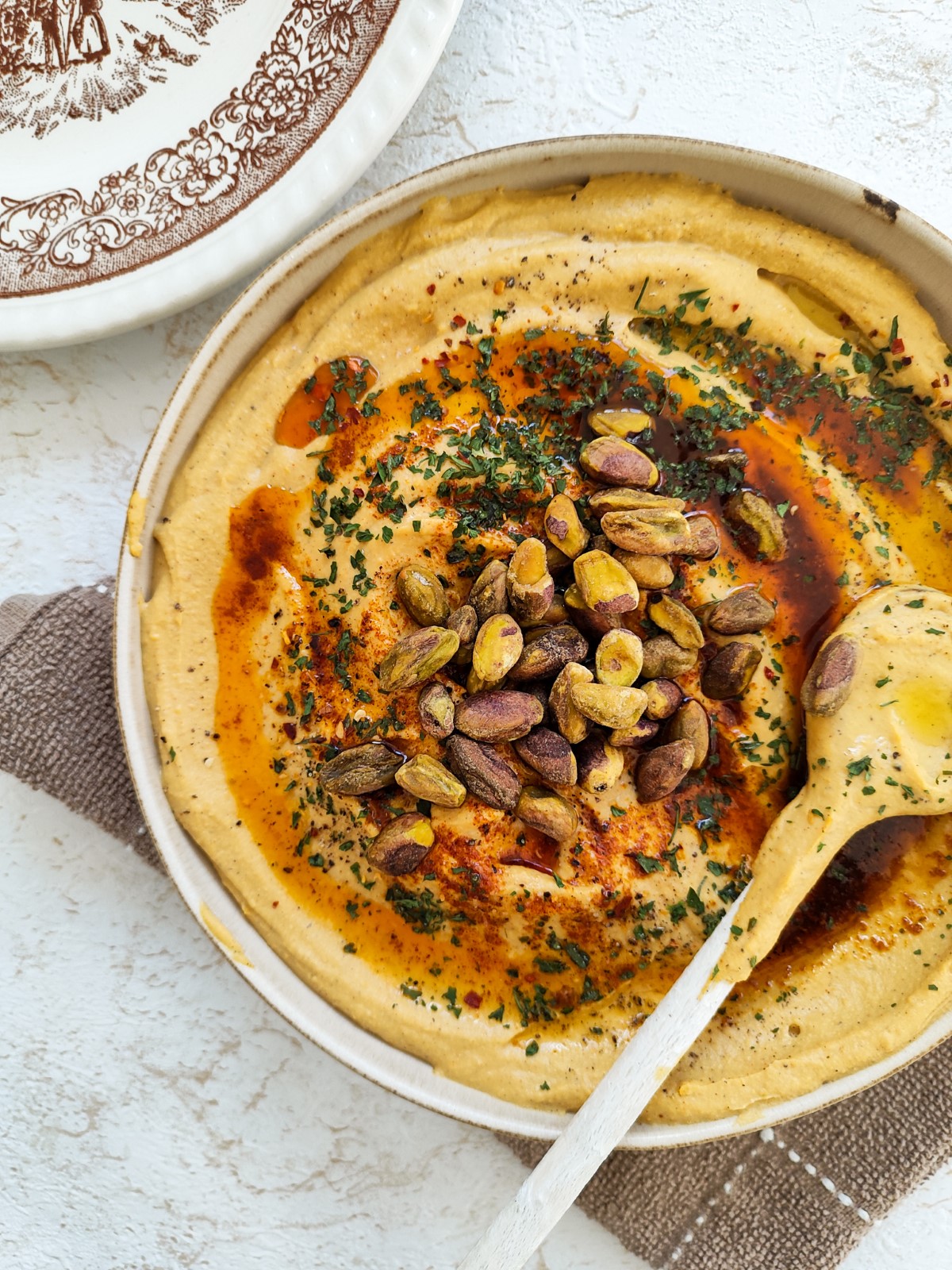 Kürbis Hummus - Pumpkin humus