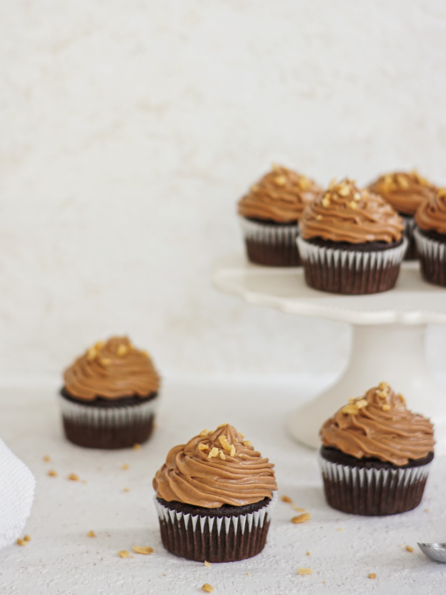 Snickers Cupcakes  - Title of the Recipe