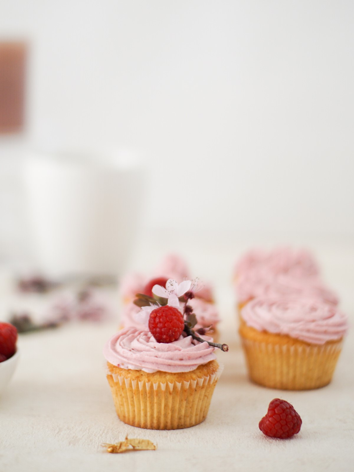 Leckere Himbeer-Cupcakes - alt