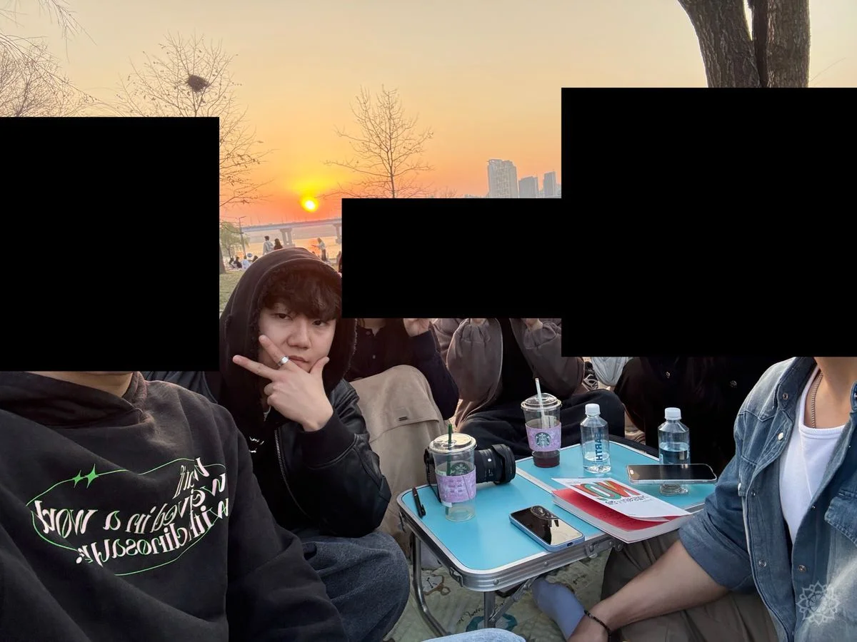 한강 나들이 사진