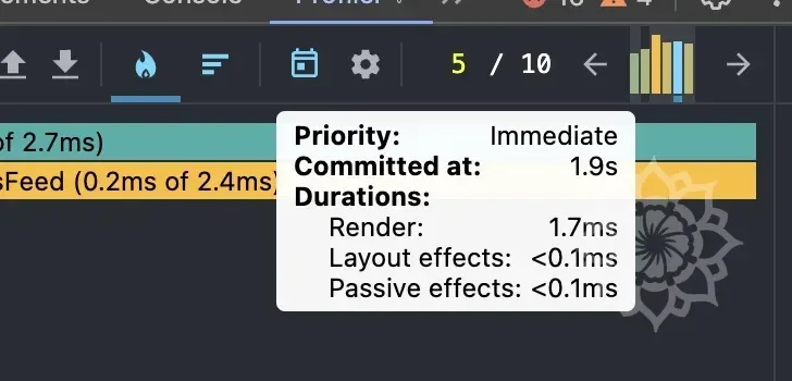 커밋 차트 상세