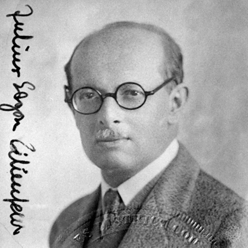 Julius E. Lilienfeld의 여권 사진 https://www.computerhistory.org/siliconengine/field-effect-semiconductor-device-concepts-patented/