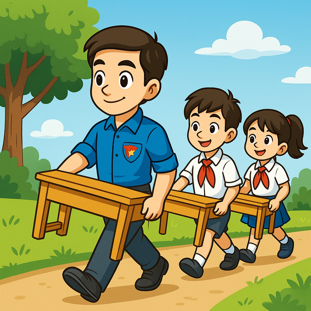 Cùng tiến bước lên đoàn
