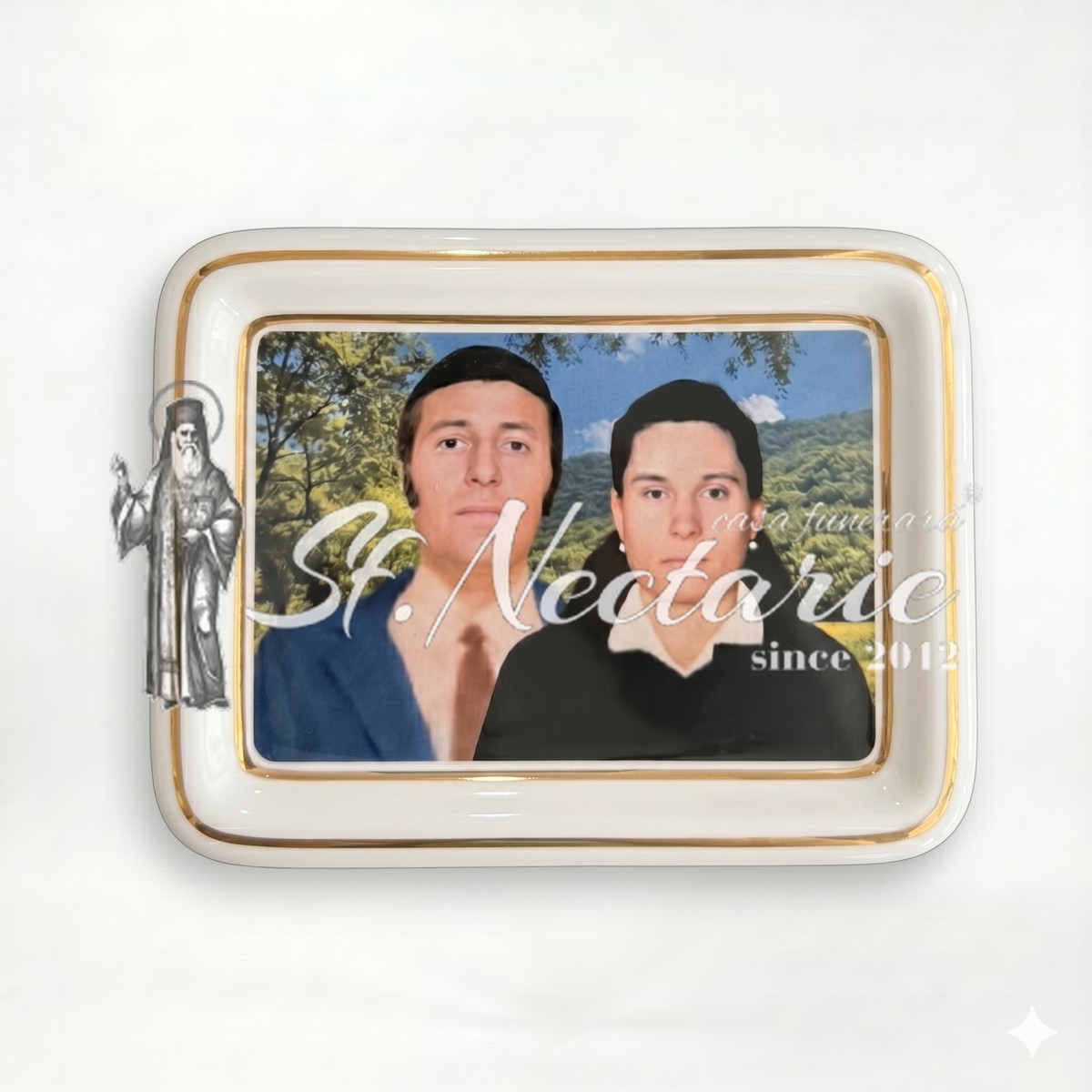 Fotografie ceramică dreptunghiulară