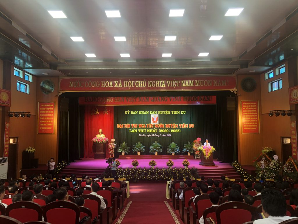 HỘI TRƯỜNG ỦY BAN NHÂN DÂN HUYỆN TIÊN DU TỈNH BẮC NINH