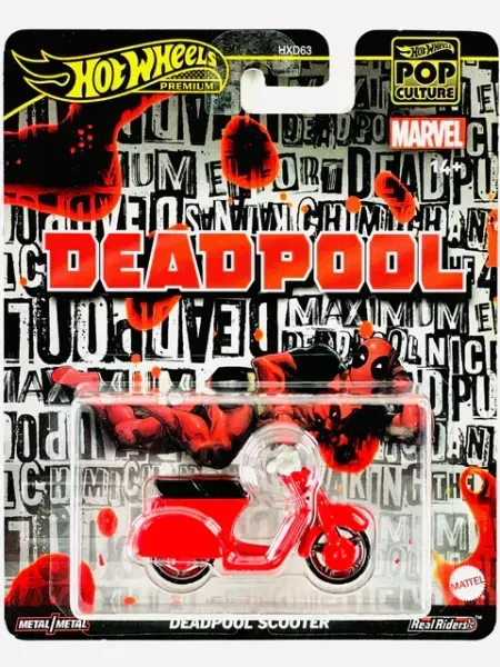 Hot Wheels Deadpool Scooter