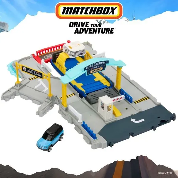 Matchbox playset Ferry