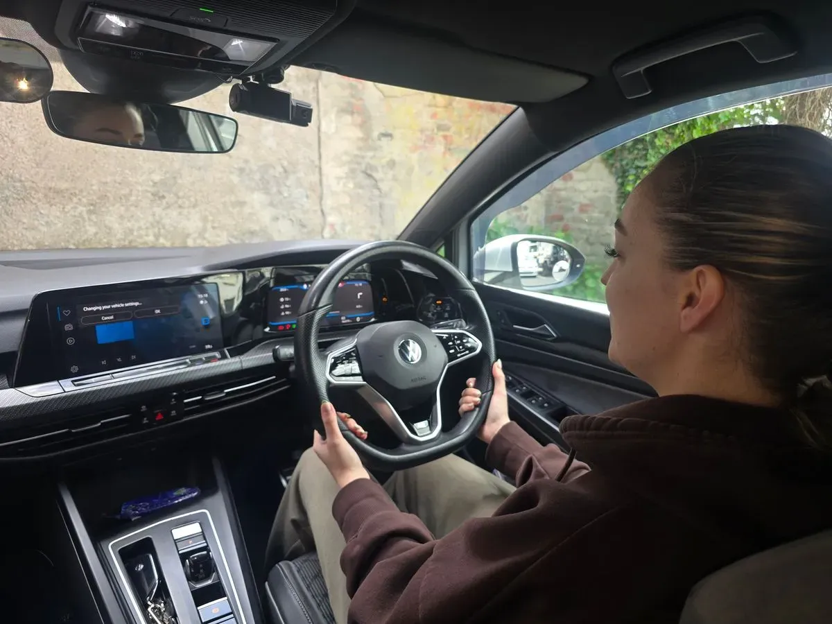 Nervous Driver Training image background image