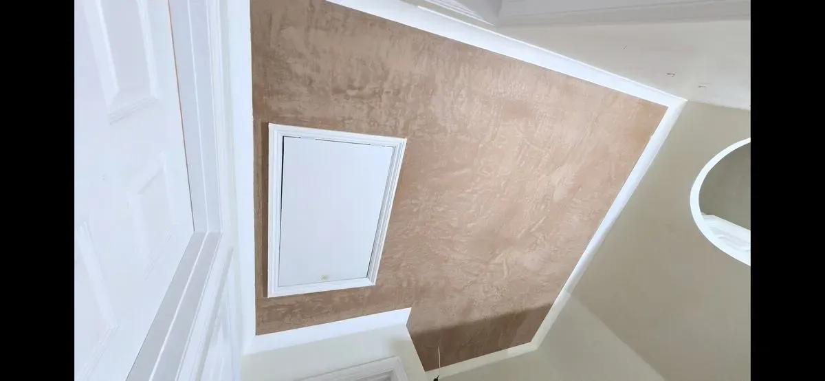 Artex removal skimming plastering ceilings Winterbourne Bristol bs36
