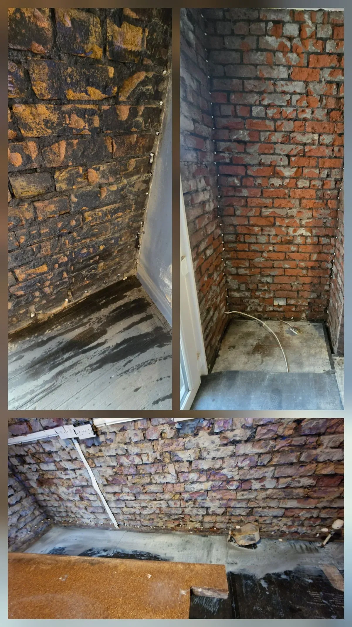 alt="PC Modern Cream damp proof course at floor level to a kitchen and dining room and bathroom in BRISTOL TOTTERDOWN SOUTHVILLE BS3 BS4 " background image