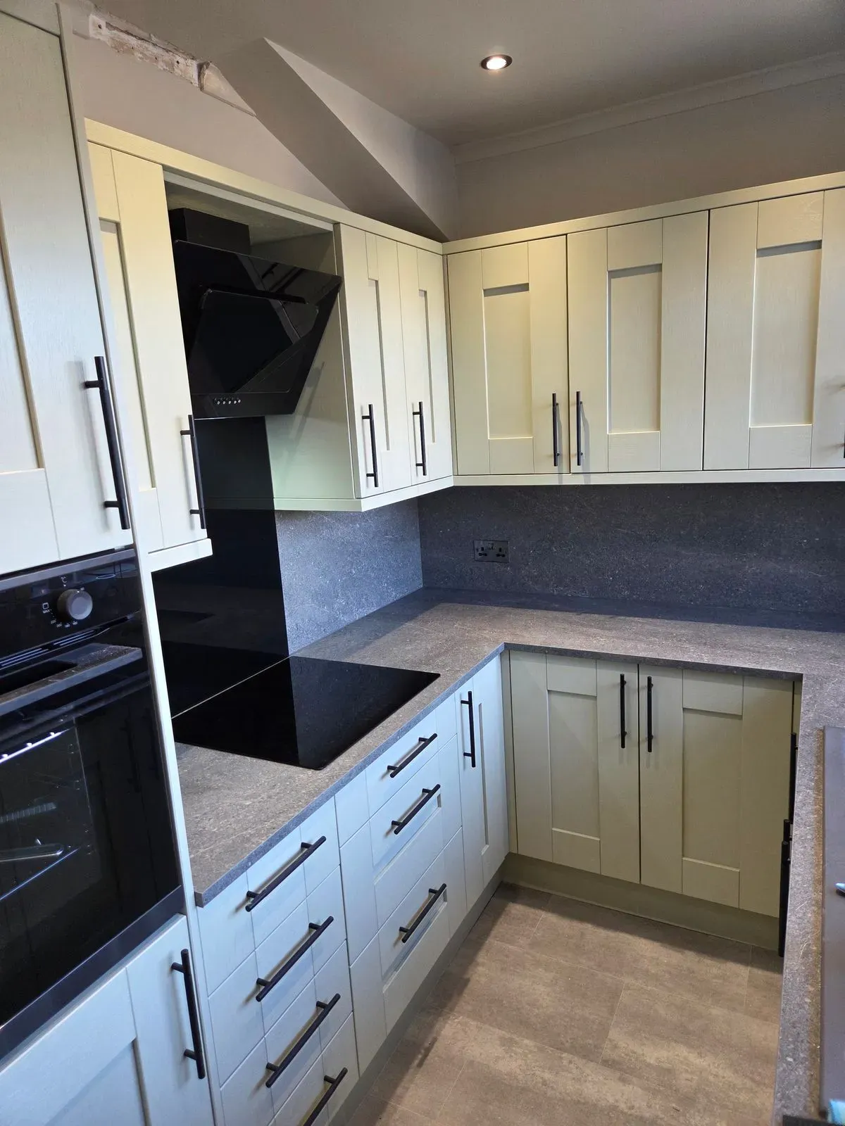 Custom cabinetry installation image background image