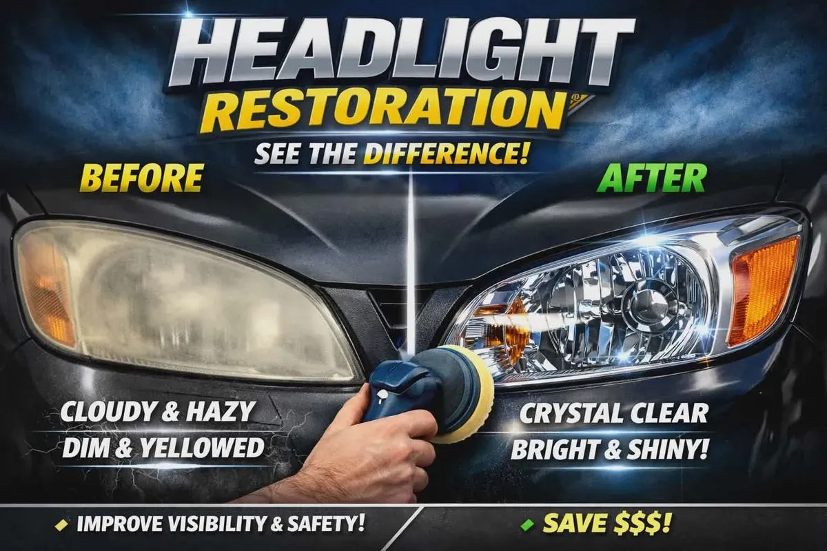 Headlight Refurbishment image background image
