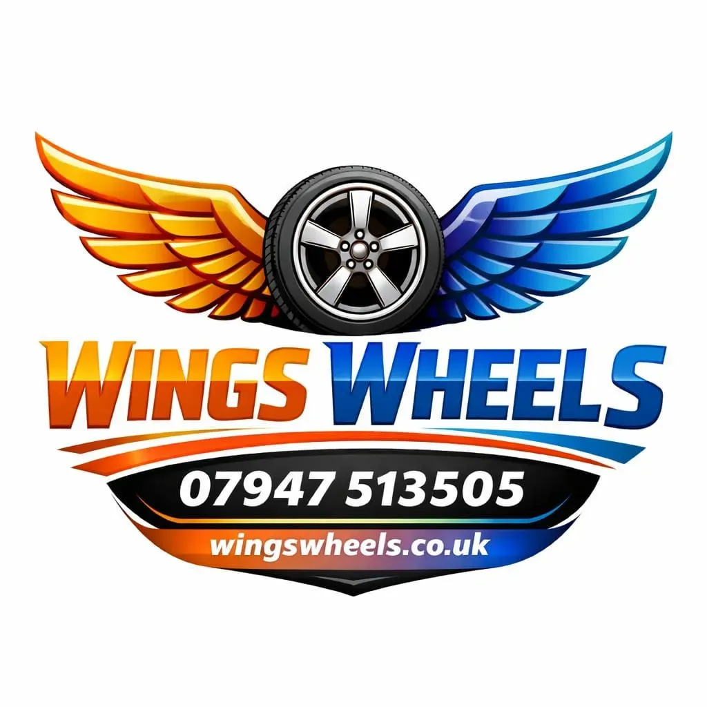 WingsWheels mobile wheel refurbishment  logo
