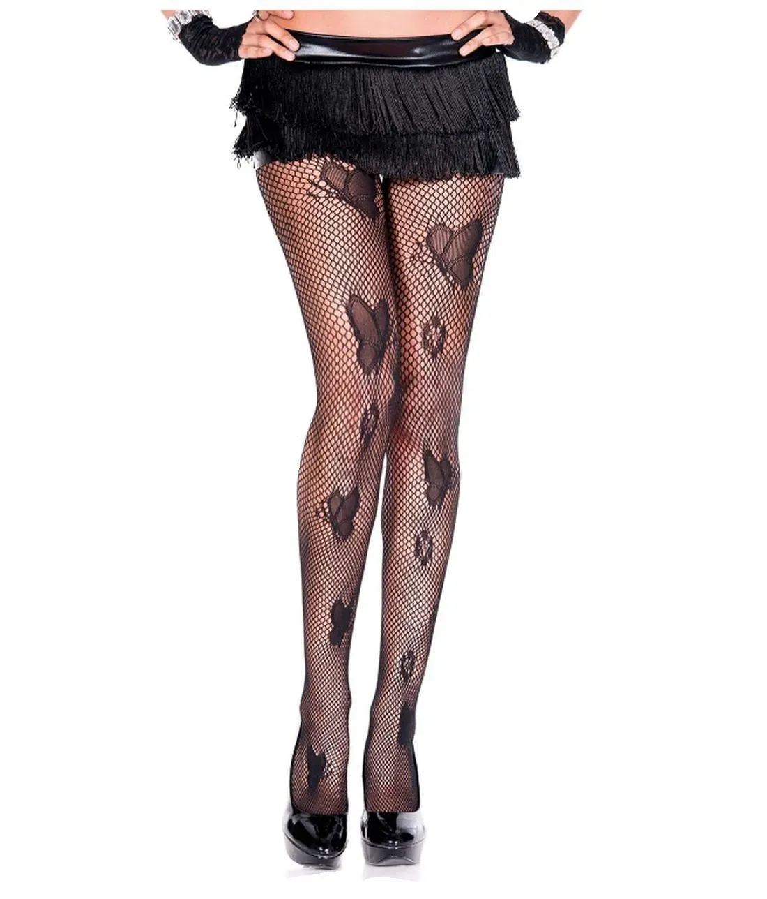 Music legs 50020 butterfly and flowers thumbnail image