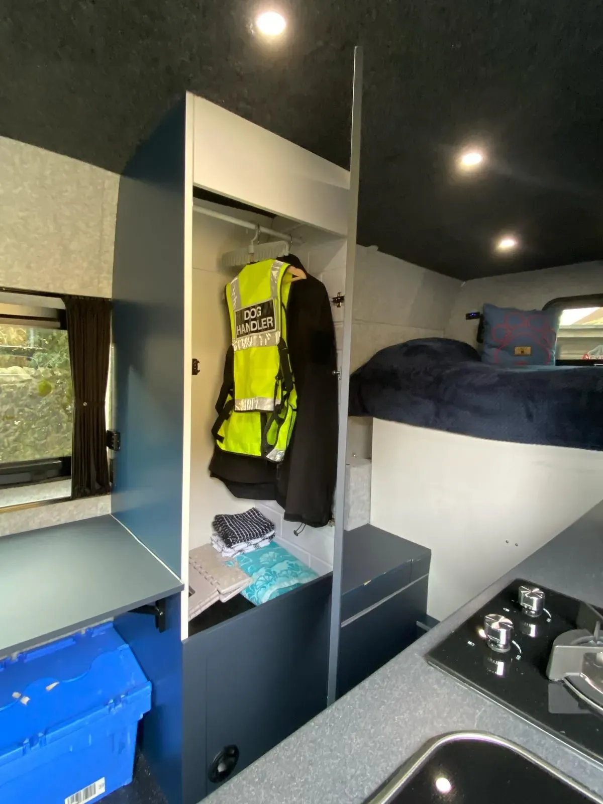 Custom camper van design image background image