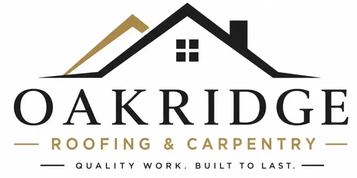 Oakridge roofing and carpentry  logo