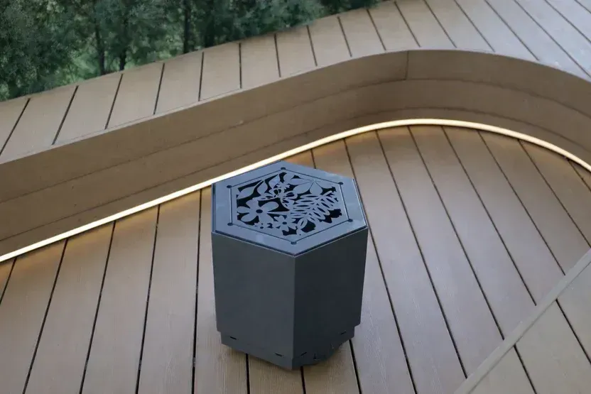 pollenfire hive grey against white rugeleyfireplaces.net