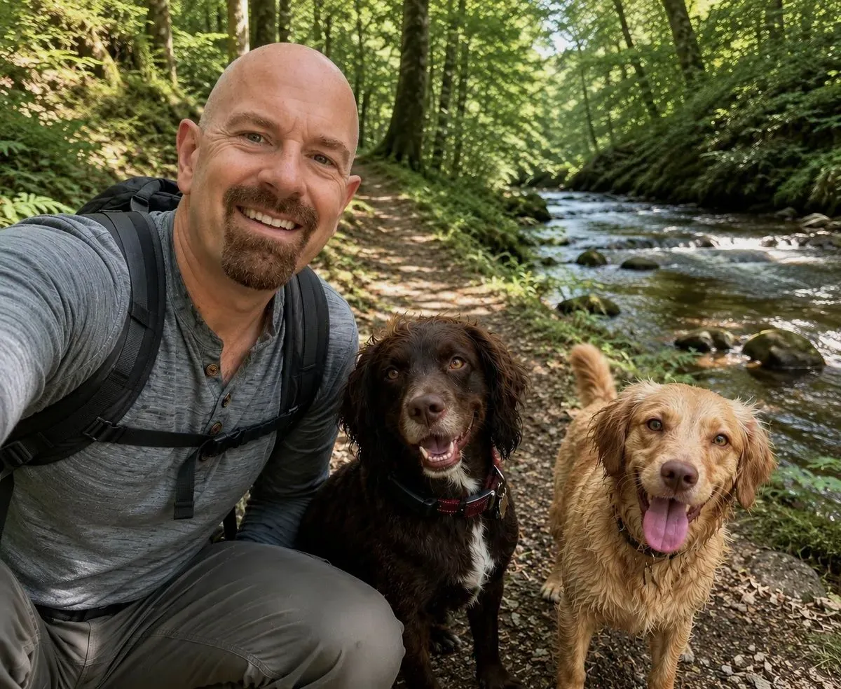 Group Dog Walking image background image