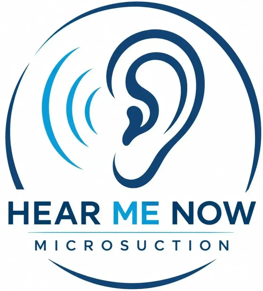 Hear me now microsuction ltd logo