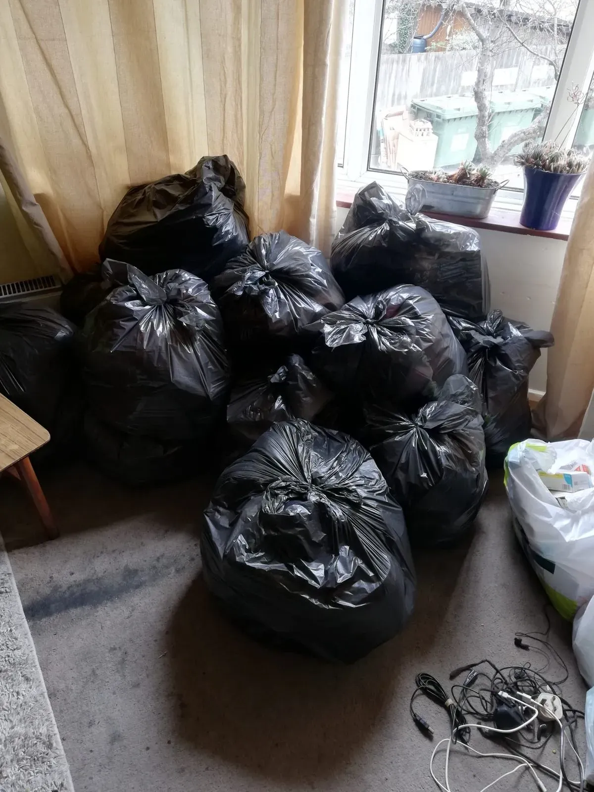 Rubbish removal image background image