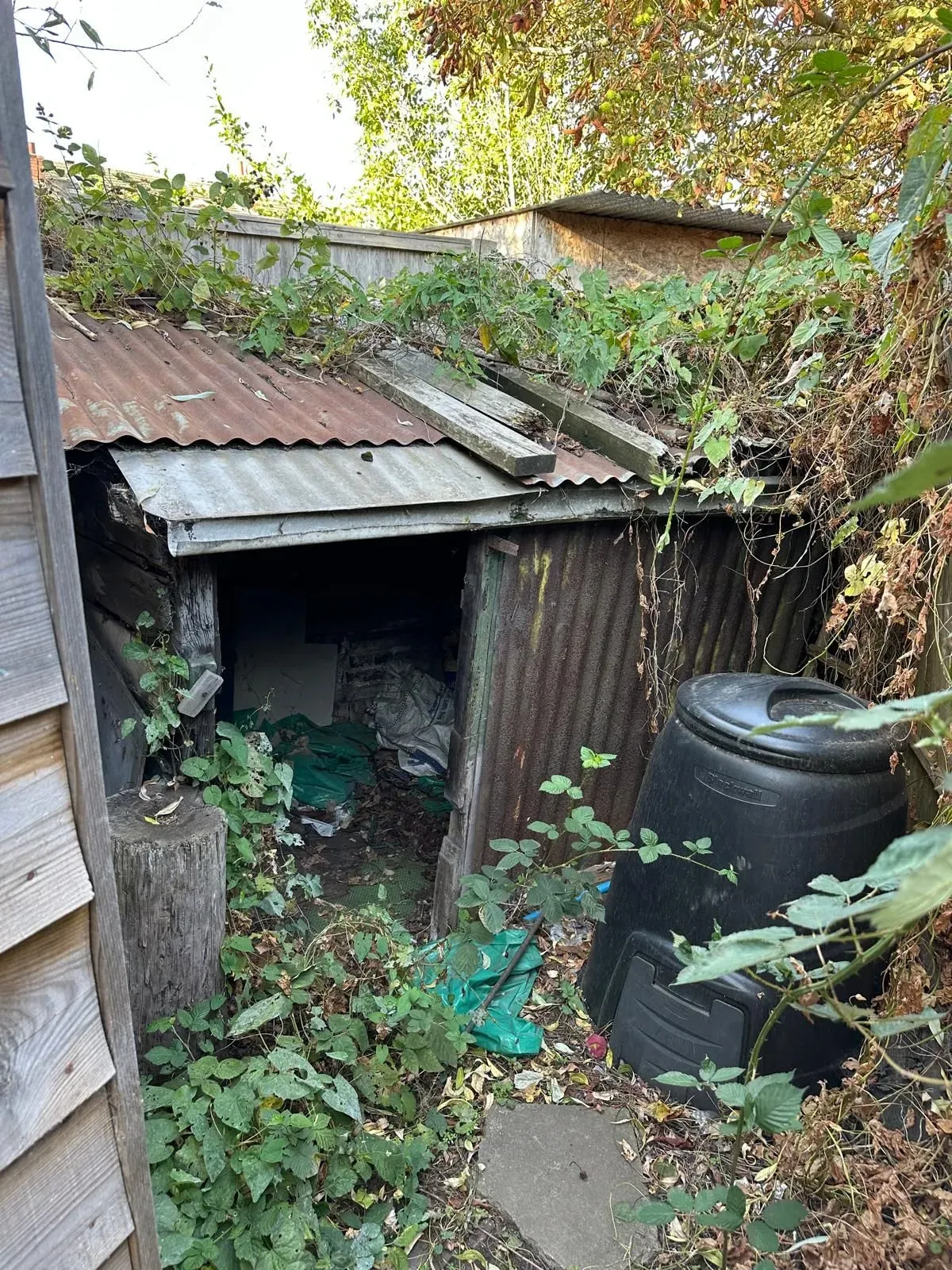 Garden waste removal image background image