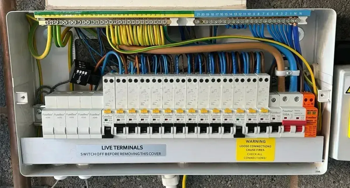 Electrical panel upgrades image background image
