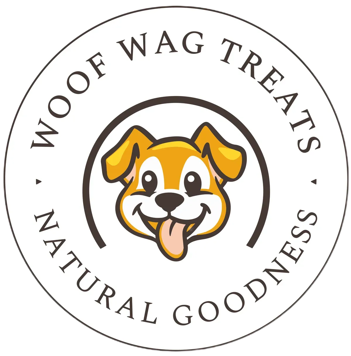 Woof Wag & Treats logo