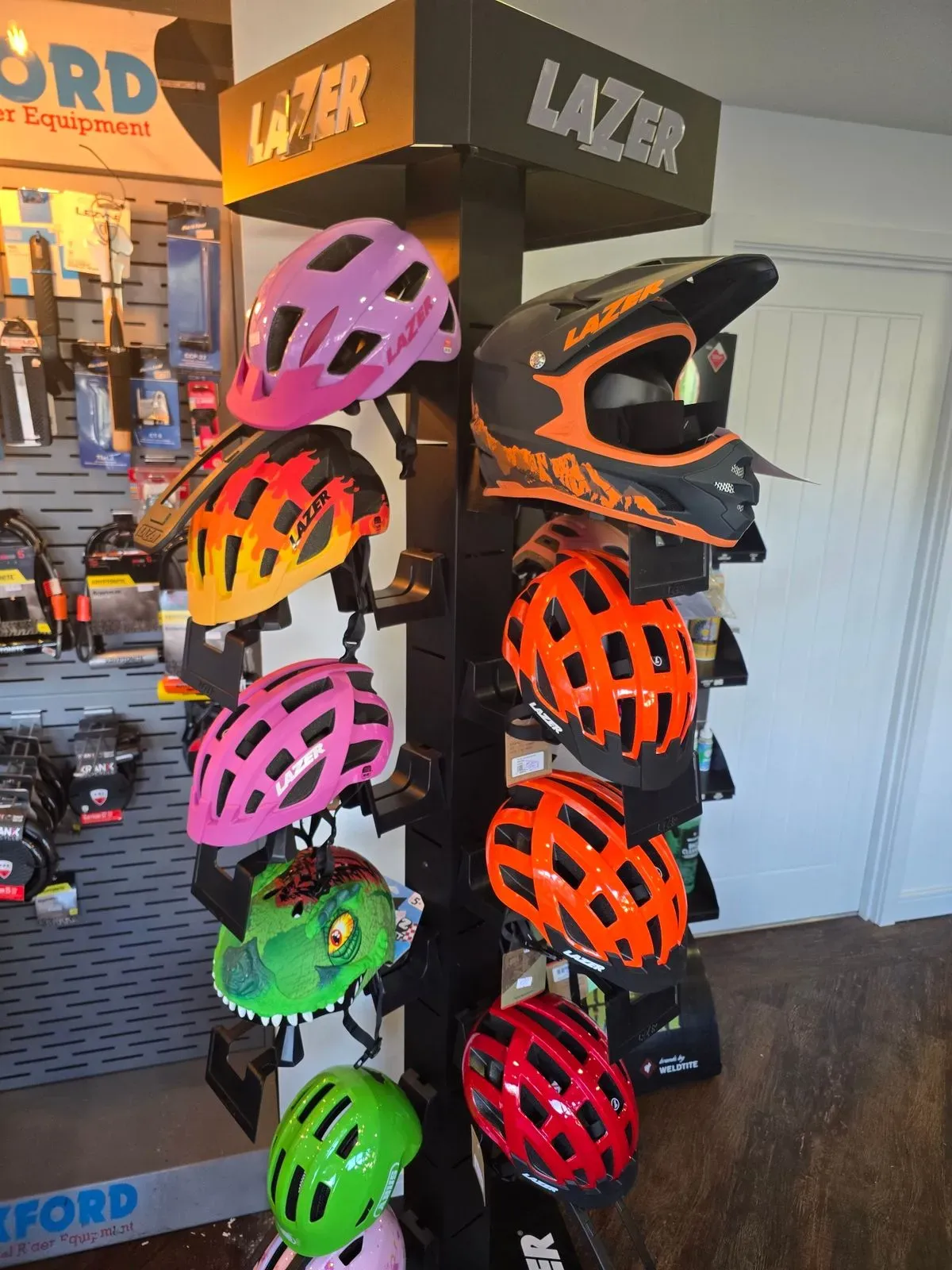 Cycle accessories sales image background image