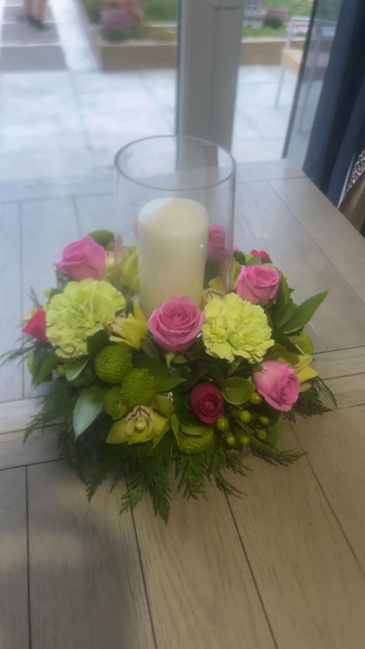 Sympathy flowers image background image