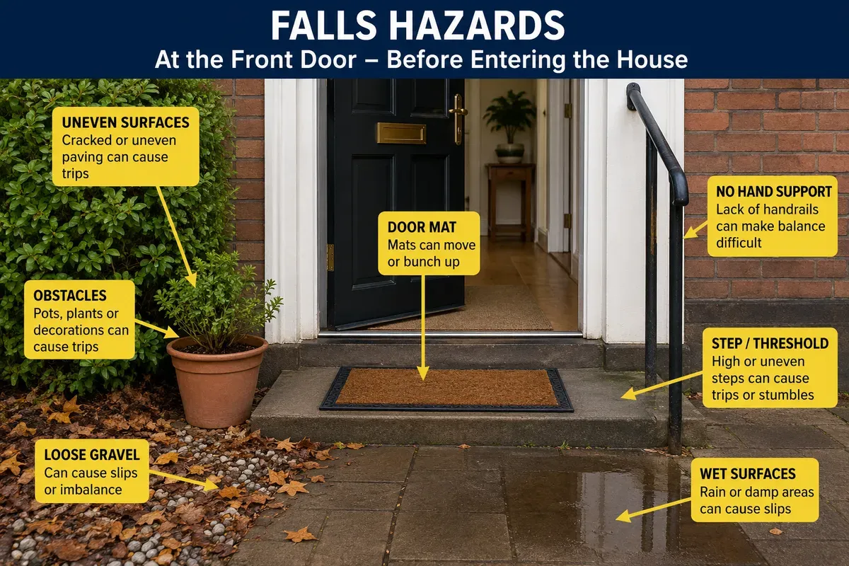 Front Entrance Hazards