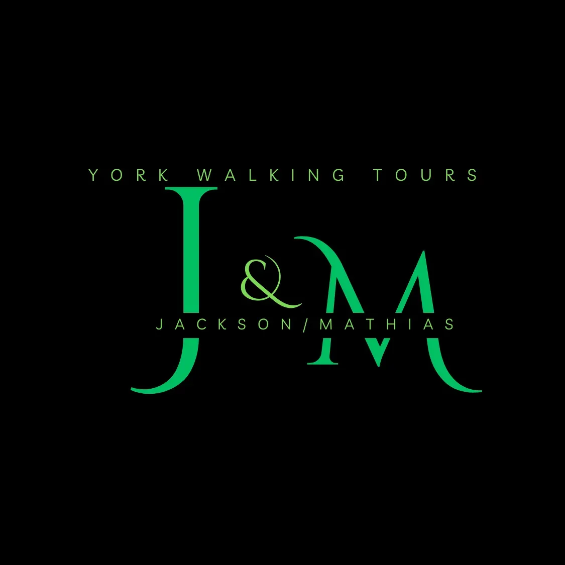 J & M York City Walking Tours logo