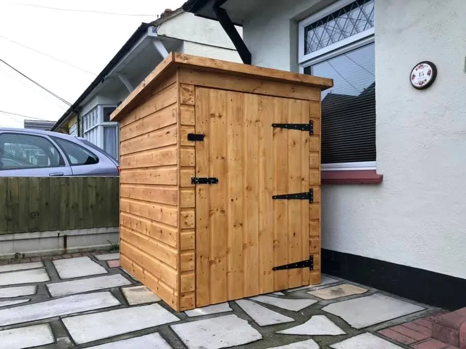 Mobility Scooter Storage Sheds image background image