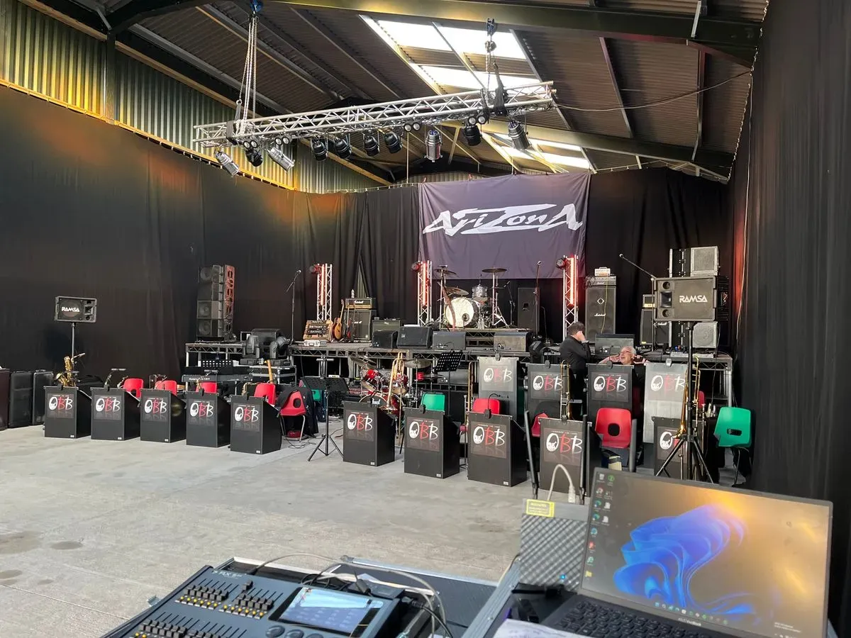 PA system hire image
